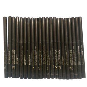 22 x Ultra Definition Retractable Eyeliner Pencils Black Built in Sharpener